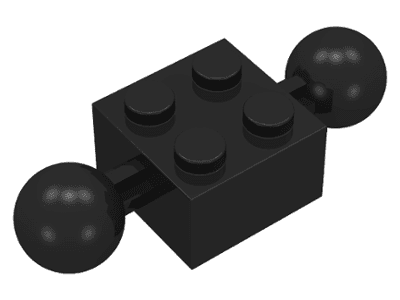 Technic, Brick Modified 2 x 2 with 2 Ball Joints