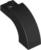 Arch 1 x 3 x 1 2/3 Curved Top