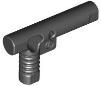 Minifigure, Utensil Hose Nozzle Elaborate - 4-Rib Handle