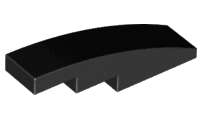 Slope, Curved 4 x 1