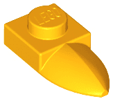 Plate, Modified 1 x 1 with Tooth Horizontal