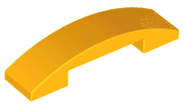 Slope, Curved 4 x 1 x 2/3 Double