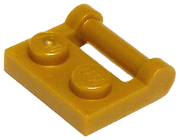 Plate, Modified 1 x 2 with Bar Handle on Side - Closed Ends