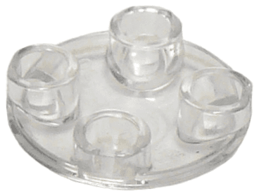 Plate, Round 2 x 2 with Rounded Bottom (Boat Stud)