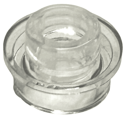 Plate, Round 1 x 1 with Open Stud