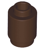 Brick, Round  1 x 1