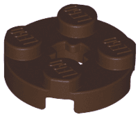 Plate, Round 2 x 2 with Axle Hole