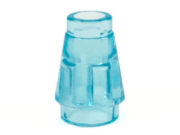 Cone 1 x 1 with Top Groove
