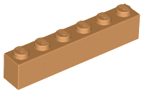 Brick 1 x 6