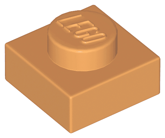 Plate 1 x 1