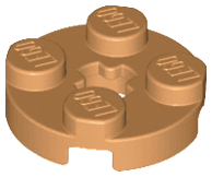 Plate, Round 2 x 2 with Axle Hole
