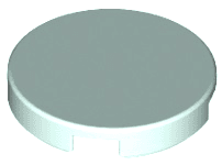 Tile, Round 2 x 2 with Bottom Stud Holder