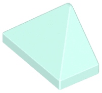 Slope 45 2 x 1 Triple with Bottom Stud Holder