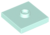 Plate, Modified 2 x 2 with Groove and 1 Stud in Center (Jumper)