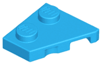 Wedge, Plate 2 x 2  Left