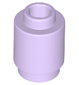 Brick, Round  1 x 1