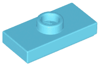 Plate, Modified 1 x 2 with 1 Stud with Groove and Bottom Stud Holder (Jumper)