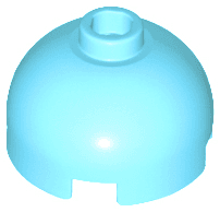 Brick, Round 2 x 2 Dome Top