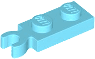 Plate, Modified 1 x 2 with Clip on End (Vertical Grip)