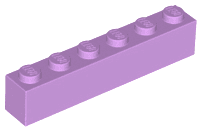 Brick 1 x 6
