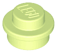 Plate, Round 1 x 1