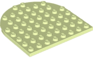 Plate, Round 8 x 8 Rounded End