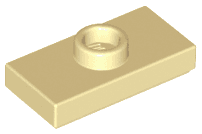 Plate, Modified 1 x 2 with 1 Stud with Groove and Bottom Stud Holder (Jumper)