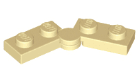 Hinge Plate 1 x 4 Swivel (2429 / 2430)