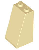 Slope 75 2 x 2 x 3 - Solid Studs
