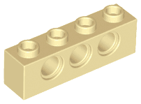 Technic, Brick 1 x 4 with Holes