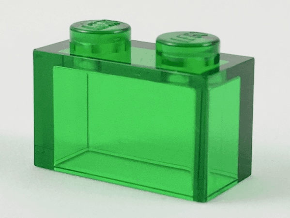 Brick 1 x 2 without Bottom Tube