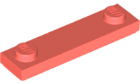 Plate, Modified 1 x 4 with 2 Studs with Groove