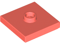 Plate, Modified 2 x 2 with Groove and 1 Stud in Center (Jumper)