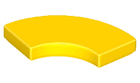 Tile, Round Corner 2 x 2 Macaroni