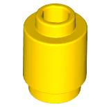 Brick, Round  1 x 1