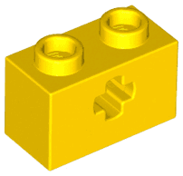 Technic, Brick 1 x 2 with Axle Hole