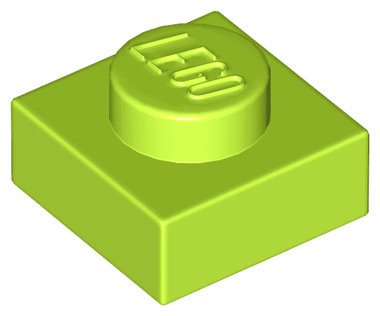Plate 1 x 1
