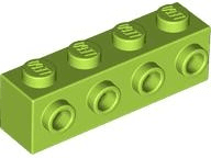 Brick, Modified 1 x 4 with Studs on Side