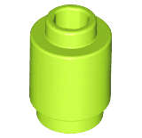 Brick, Round  1 x 1