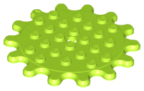 Plate, Round 6 x 6 Gear 14 Tooth