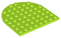 Plate, Round 8 x 8 Rounded End