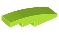 Slope, Curved 4 x 1