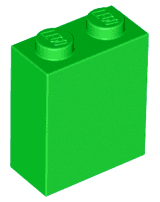 Brick 1 x 2 x 2 with Inside Stud Holder
