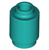 Brick, Round  1 x 1