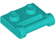 Plate, Modified 1 x 2 with Bar Handle on Side - Closed Ends