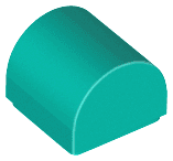 Slope, Curved 1 x 1 x 2/3 Double