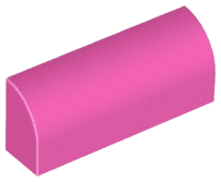 Slope, Curved 1 x 4 x 1 1/3