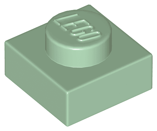 Plate 1 x 1