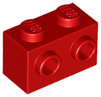 Brick, Modified 1 x 2 with Studs on 1 Side