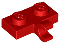 Plate, Modified 1 x 2 with Clip on Side (Horizontal Grip)